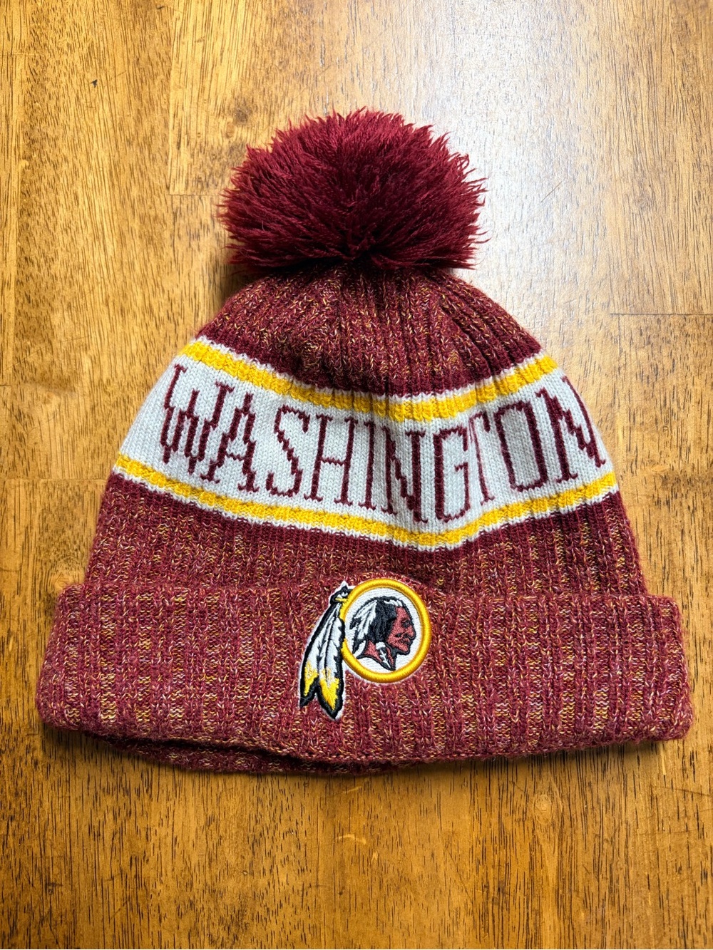 New Era Redskins Knit Beanie NFL